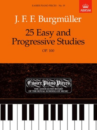 Cover image for 9781854722485 - 25 Easy and Progressive Studies, Op.100