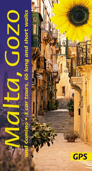 Cover image for 9781856915342 - Malta, Gozo and Camino Sunflower Walking Guide