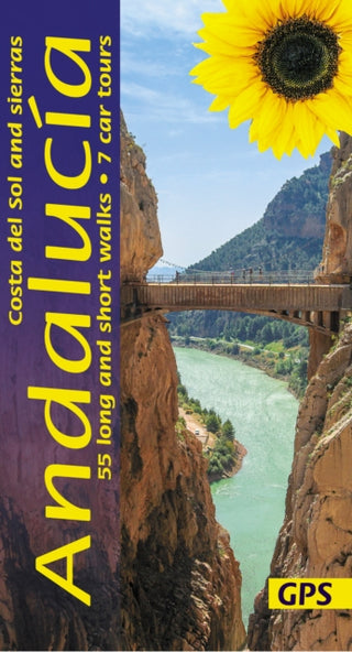 Cover image for 9781856915571 - Andalucia, Costa del Sol and Sierras Sunflower Walking Guide
