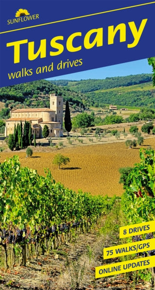 Cover image for 9781856915717 - Tuscany Sunflower Walking Guide