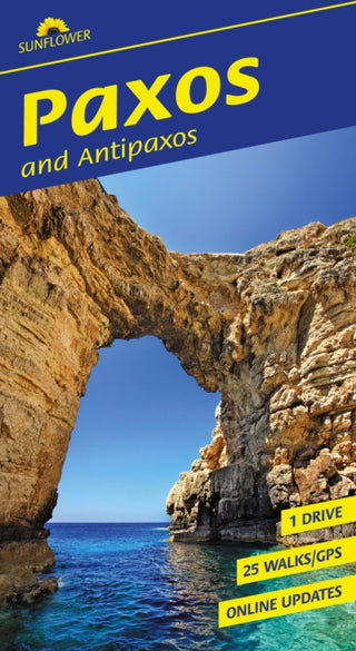 Cover image for 9781856915823 - Paxos and Antipaxos Sunflower Walking Guide