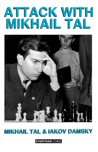 Cover image for 9781857440430 - Attack with Mikhail Tal