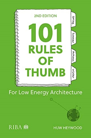 Cover image for 9781859469910 - 101 Rules of Thumb for Low-Energy Architecture