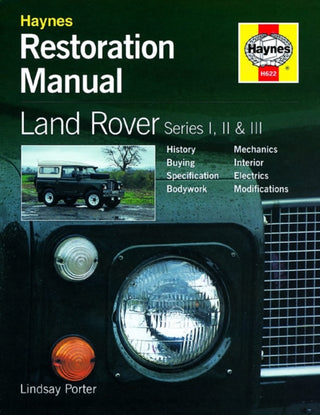 Supplemental image for 9781859606223 - Land Rover Series I, II & III Restoration Manual