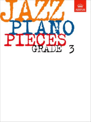 Cover image for 9781860960055 - Jazz Piano Pieces, Grade 3