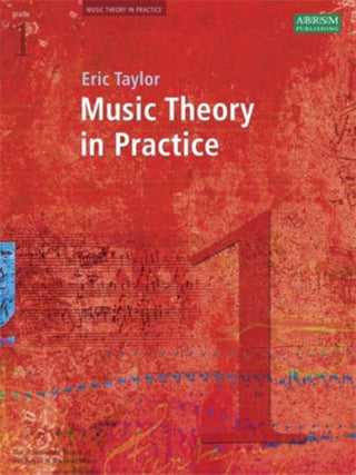 Cover image for 9781860969423 - Music Theory in Practice, Grade 1
