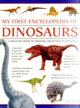 Cover image for 9781861478207 - My First Encylopedia of Dinosaurs (giant Size)