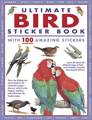 Supplemental image for 9781861478771 - Ultimate Bird Sticker Book