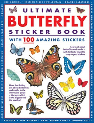 Supplemental image for 9781861478818 - Ultimate Butterfly Sticker Book