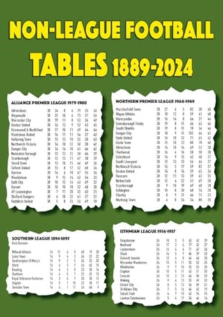 Cover image for 9781862235182 - Non-league Football Tables 1889-2024