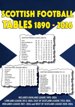 Cover image for 9781862235717 - Scottish Football Tables 1890-2026