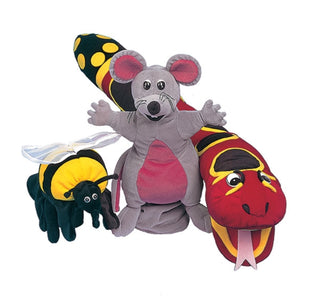 Supplemental image for 9781870946209 - Jolly Phonics Puppets