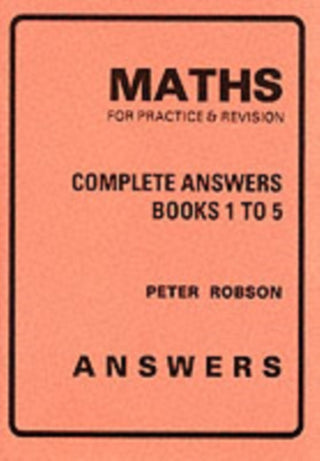 Cover image for 9781872686172 - Maths for Practice and Revision