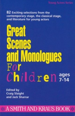 Supplemental image for 9781880399156 - Great Scenes and Monologues for Children