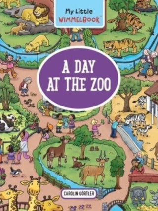 Cover image for 9781891011405 - My Little Wimmelbook® - A Day at the Zoo