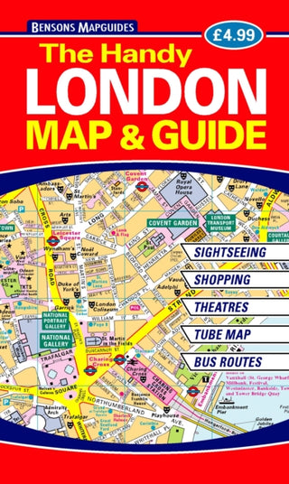 Cover image for 9781898929680 - The Handy London Map & Guide
