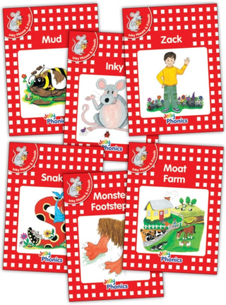 Cover image for 9781903619476 - Jolly Phonics Readers, Inky & Friends, Level 1