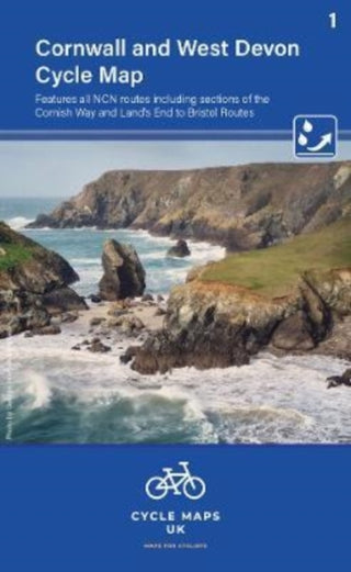 Cover image for 9781904207740 - Cornwall and West Devon Cycle Map 1