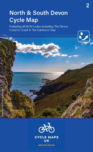 Cover image for 9781904207771 - North and South Devon Cycle Map (2)