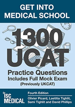 Supplemental image for 9781905812271 - Get into Medical School - 1300 UCAT Practice Questions. Includes Full Mock Exam