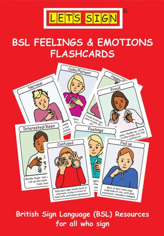 Cover image for 9781905913237 - Let's Sign BSL Feelings & Emotions Flashcards