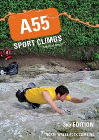 Cover image for 9781906095697 - A55 Sport Climbs