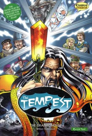 Cover image for 9781906332310 - The Tempest (Quick text)