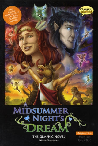 Cover image for 9781906332891 - A Midsummer Night's Dream The Graphic Novel