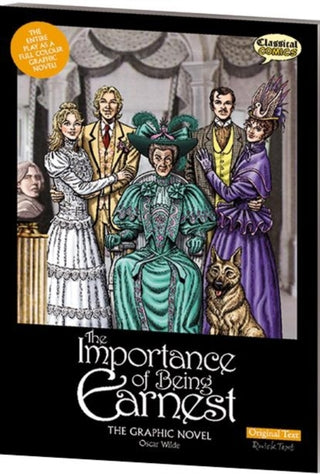 Cover image for 9781906332921 - Importance of Being Earnest the Graphic Novel