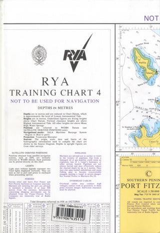 Cover image for 9781906435110 - RYA Training Chart