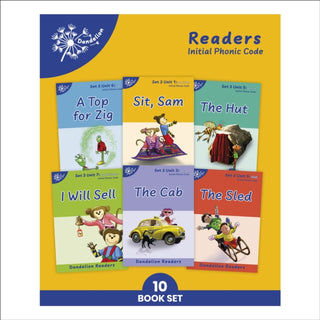 Supplemental image for 9781907170041 - Phonic Books Dandelion Readers Set 3 Units 1-10