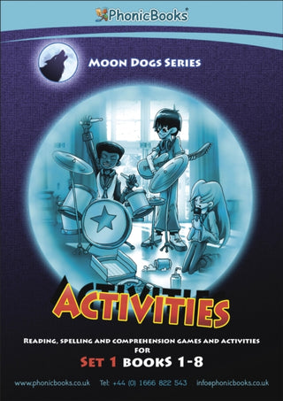 Cover image for 9781907170973 - Phonic Books Moon Dogs Set 1 Activities