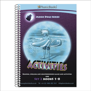Cover image for 9781907170980 - Phonic Books Moon Dogs Set 2 Activities