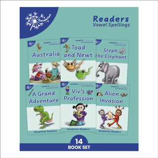 Cover image for 9781907170997 - Phonic Books Dandelion Readers Vowel Spellings Level 4