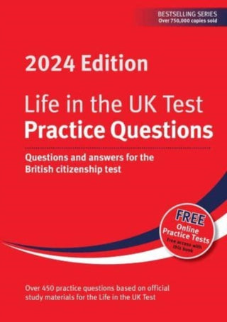 Cover image for 9781907389894 - Life in the UK Test: Practice Questions 2024