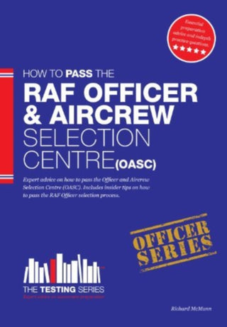 Cover image for 9781907558269 - Royal Air Force Officer Aircrew and Selection Centre Workbook (OASC)