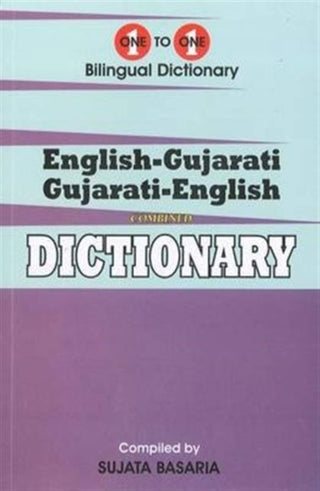 Cover image for 9781908357526 - English-Gujarati & Gujarati-English One-to-One Dictionary. Script & Roman (Exam-Suitable)