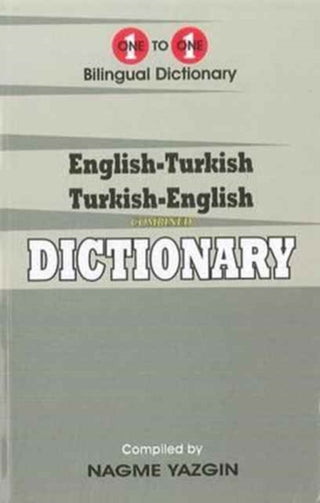 Cover image for 9781908357564 - English-Turkish & Turkish-English One-to-One Dictionary (Exam-Suitable)