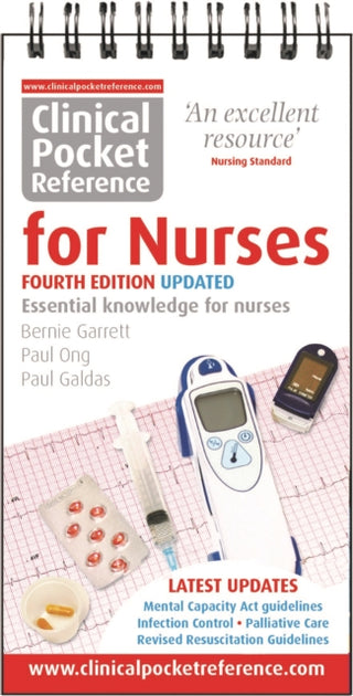 Supplemental image for 9781908725110 - Clinical Pocket Reference for Nurses