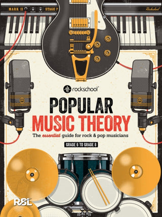 Cover image for 9781908920683 - Rockschool Popular Music Theory Guidebook Grades 6 to 8