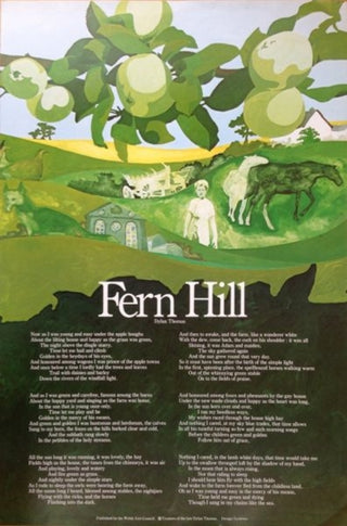 Cover image for 9781909823624 - Fern Hill Poster