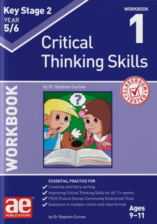 Cover image for 9781910106013 - KS2 Critical Thinking Skills Year 6 Workbook 1