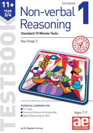Supplemental image for 9781910106181 - 11+ Non-verbal Reasoning Year 3/4 Testbook 1