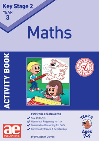 Cover image for 9781910106464 - KS2 Maths Year 3 Activity Book