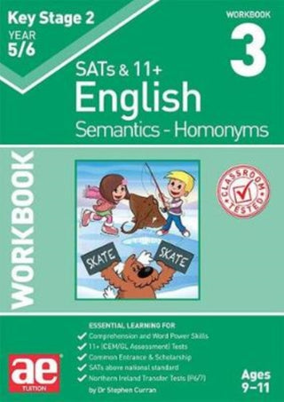 Supplemental image for 9781910106518 - KS2 Semantics Year 5/6 Workbook 3 - Homonyms