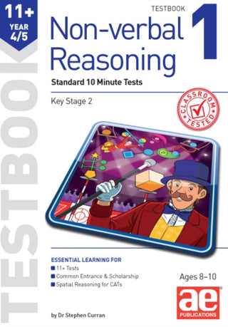 Cover image for 9781910106723 - 11+ Non-verbal Reasoning Year 4/5 Testbook 1
