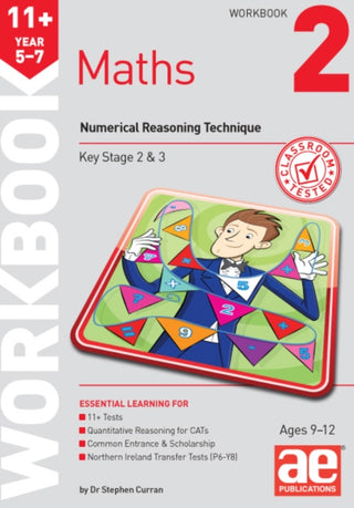 Cover image for 9781910106747 - 11+ Maths Year 5-7 Workbook 2