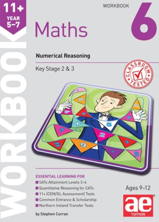 Cover image for 9781910106815 - 11+ Maths Year 5-7 Workbook 6