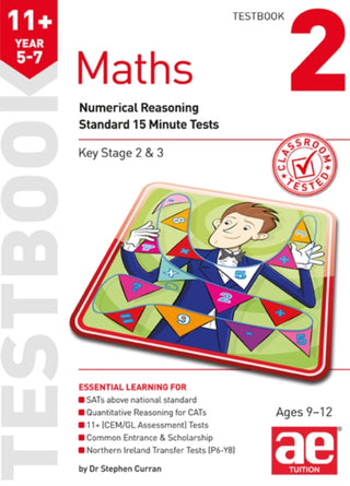 Cover image for 9781910106853 - 11+ Maths Year 5-7 Testbook 2