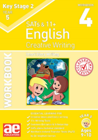 Cover image for 9781910107348 - KS2 Creative Writing Year 5 Workbook 4